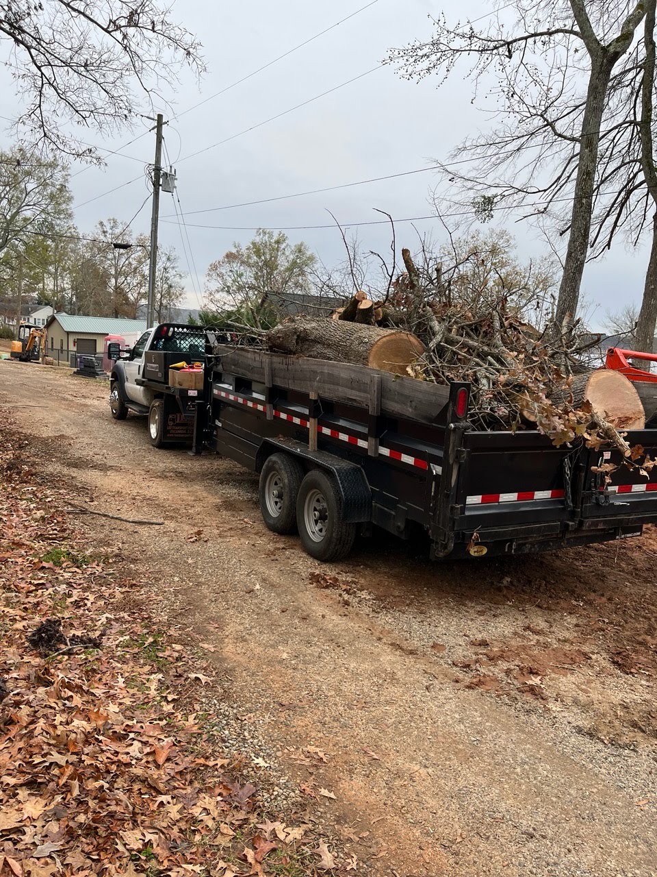 Equipment and crew on site